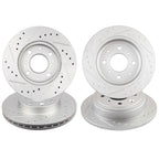 Drilled Slotted Brake Rotors for Honda Civic Del Sol (1993–1997)