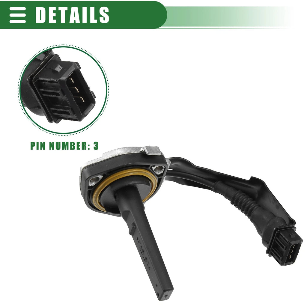 Oil Level Sensor for BMW 528i (2008–2016) 12617508002, 703820030362