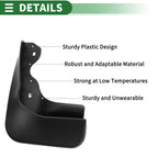 Set of 2 Mud Flaps for Volkswagen Jetta (Sedan) (2015–2017)