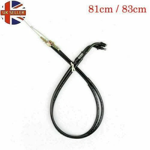 Throttle Cable for Honda NSR250 MC21 MC28 (1988–1999) Black UK T9