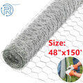 Galvanized Poultry Net for Chicken Fencing (48"x150')