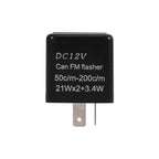 2 Pin Speed Adjustable LED Flasher Relay for Motorcycle Turn Signal Indicator