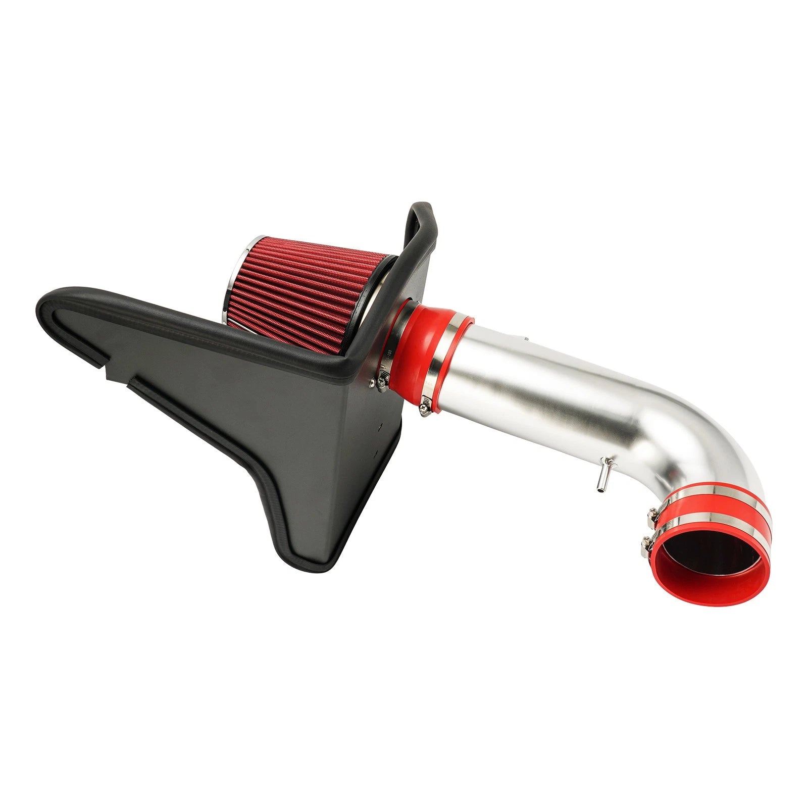 Cold Air Intake Kit for Chevrolet Camaro 6.2L (2010–2015) Red Filter and Heat Shield