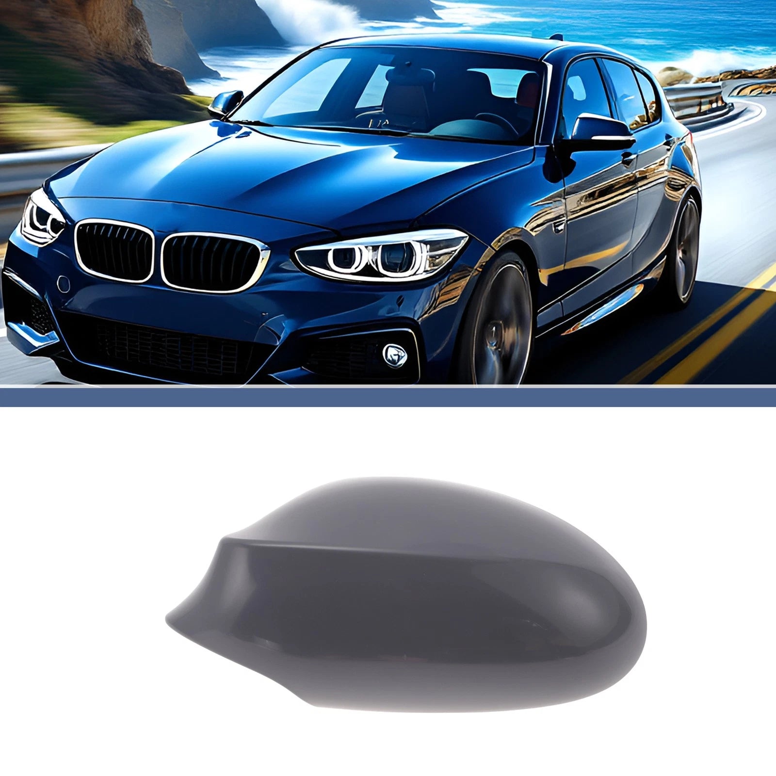 Mirror Cover Cap for BMW 1 Series E81 E82 E87 E88 (2004–2010)