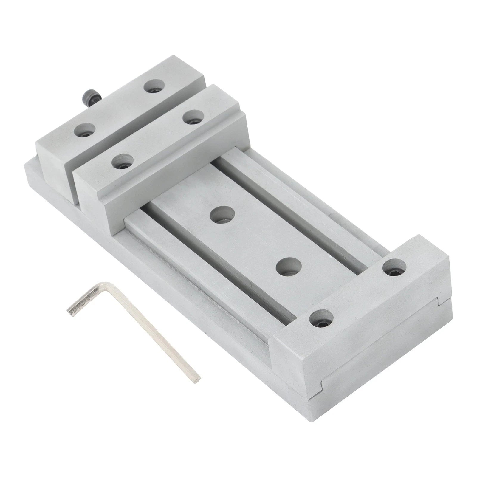 5" Low Profile Bench Vise for CNC Router Workholding