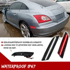 Smoke LED Side Marker Lights for Chrysler Crossfire (2004–2008)