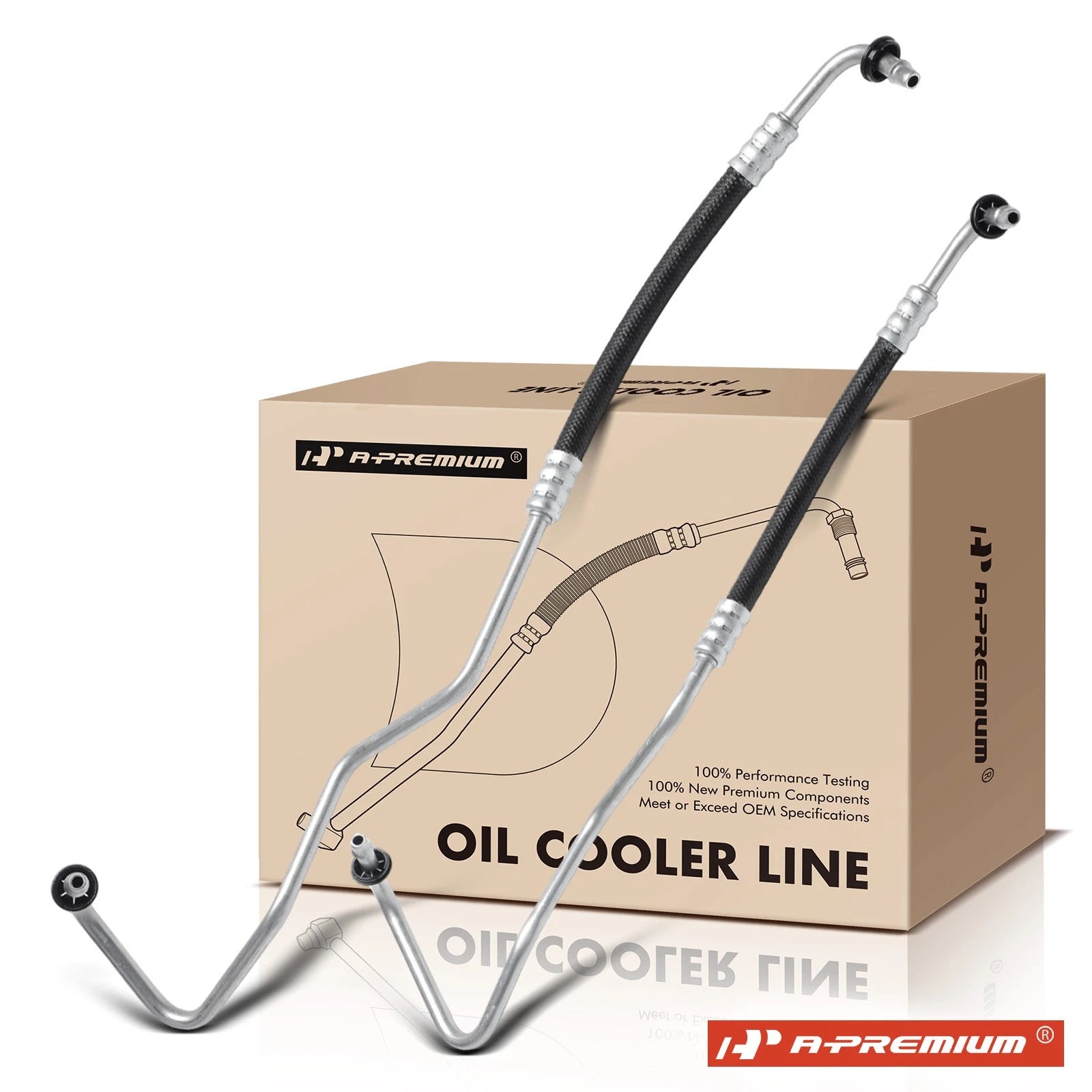Inlet & Outlet Auto Trans Oil Cooler Hose for Jeep Compass (2010–2017)