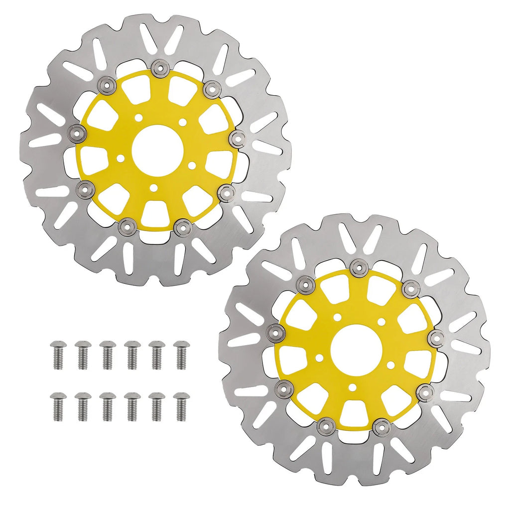 Pair 11.8" Front Brake Disc Rotor for Harley-Davidson Street Glide FLHX (2014–2023)