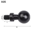 Set of 2 Ball Head Screw Set for Professional Applications