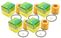 Set of 5 Engine Oil Filters for BMW F10 F25 F30 335i 528i xDrive 535i X1 X3