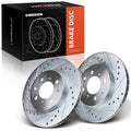 Front Drilled Rotors for Honda Civic (1990–2005)