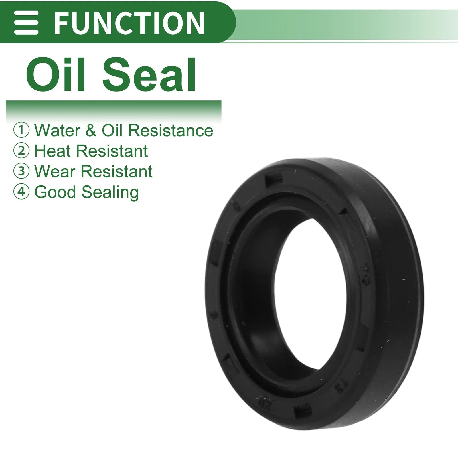 Oil Seal Ring for Various Models (13x20x5mm) NBR Rubber High Pressure