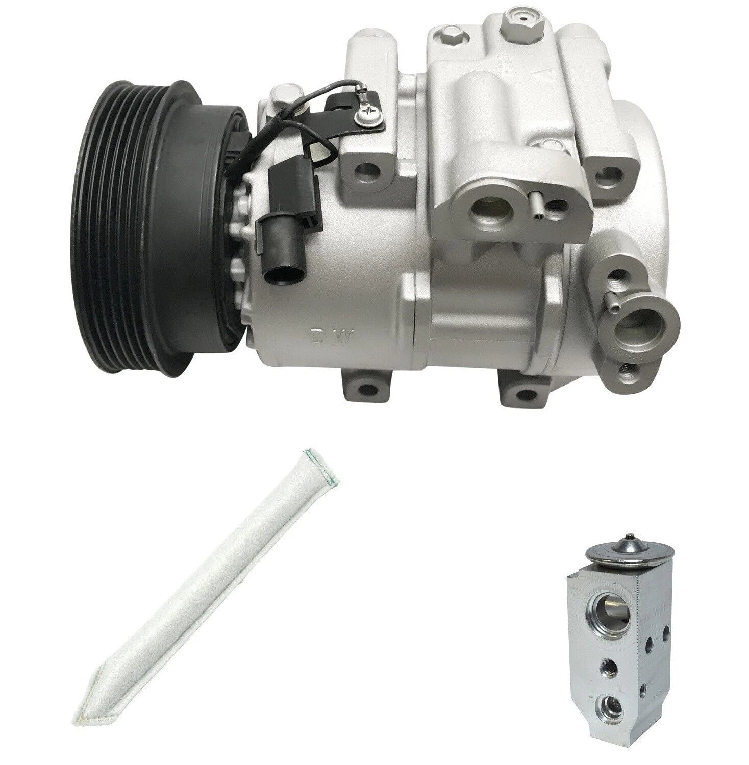 AC Compressor Kit Replacement for Kia Forte 2.4L (2011–2016)