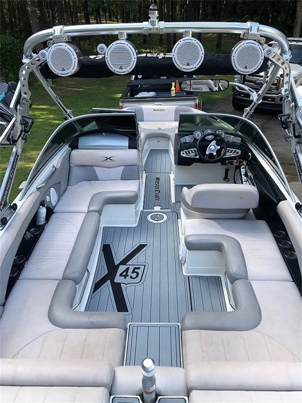 EVA Foam Faux Teak Deck Flooring Mat for Mastercraft X45 (2005–2013)