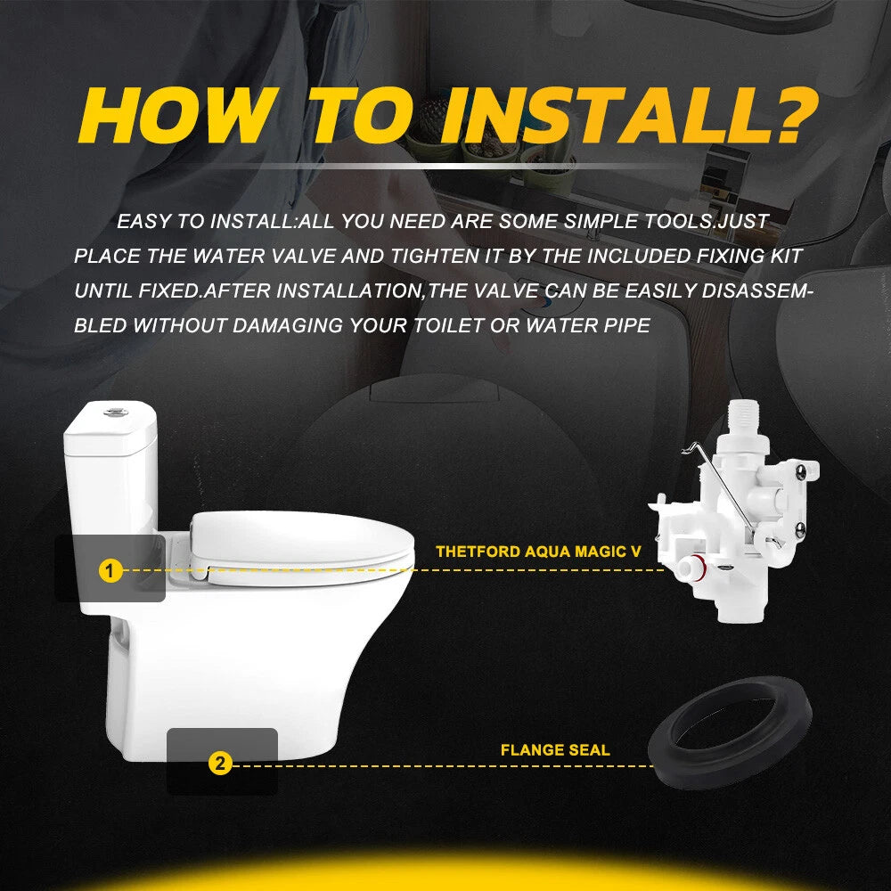Toilet Valve for Thetford Aqua Magic (RV)
