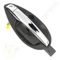 Outside Front Driver LH Door Handle for Hyundai Tiburon (2003–2008) Black Chrome