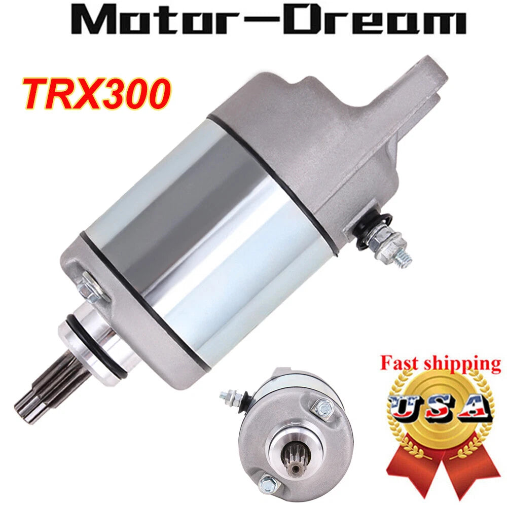 Starter for Honda FourTrax 300 TRX300FW 4x4 (1988–2000) 31200-HA6-773 128000-4400