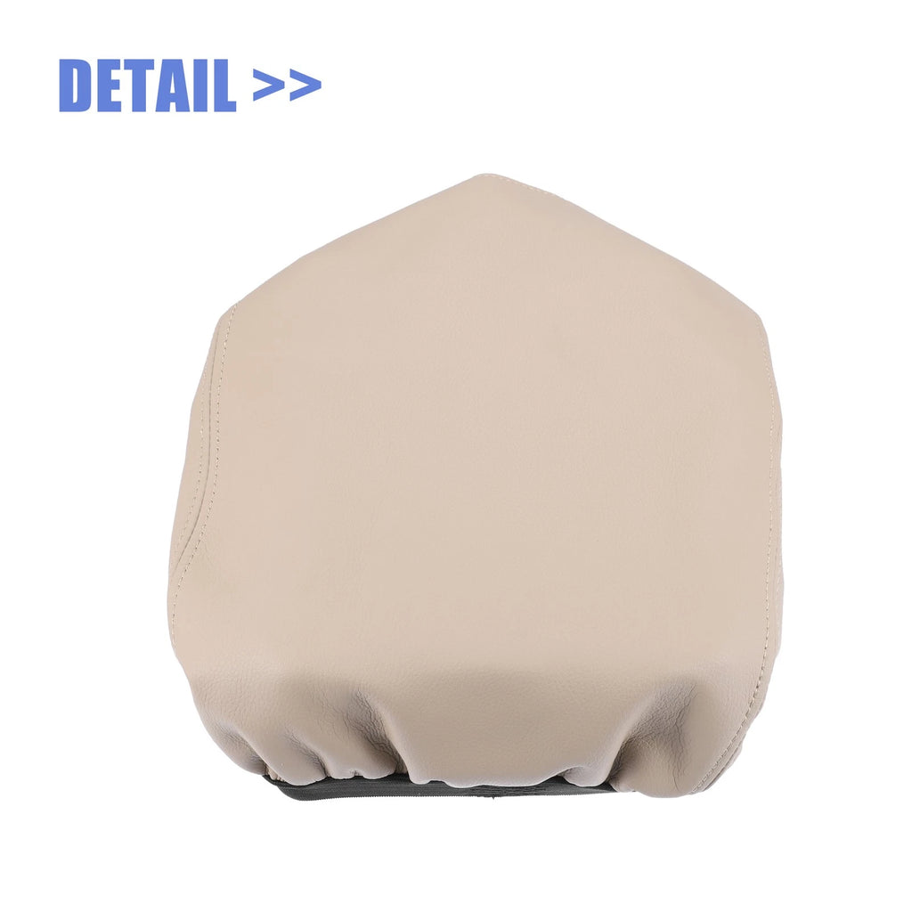 Center Console Cover for Toyota Prado (2010–2019) Armrest Pad Faux Leather Beige