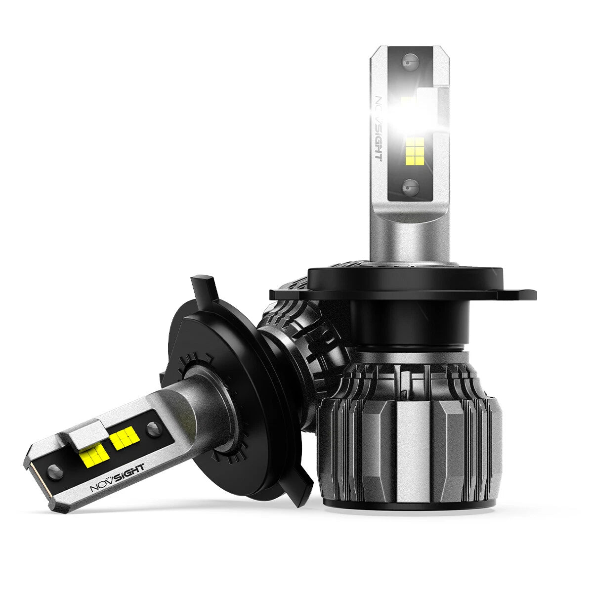 2X H4 9003 LED Headlight Bulbs for NOVSIGHT (13000LM)