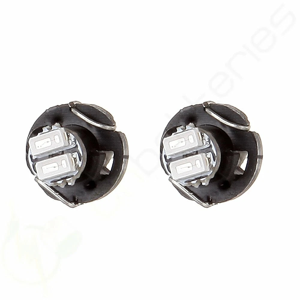 20x T3 Neo Wedge 3014 2SMD LED Bulbs for Center Console A/C Lamp Light