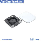 Pair Rear View Mirror Glass for Jeep Renegade (2015–2020)