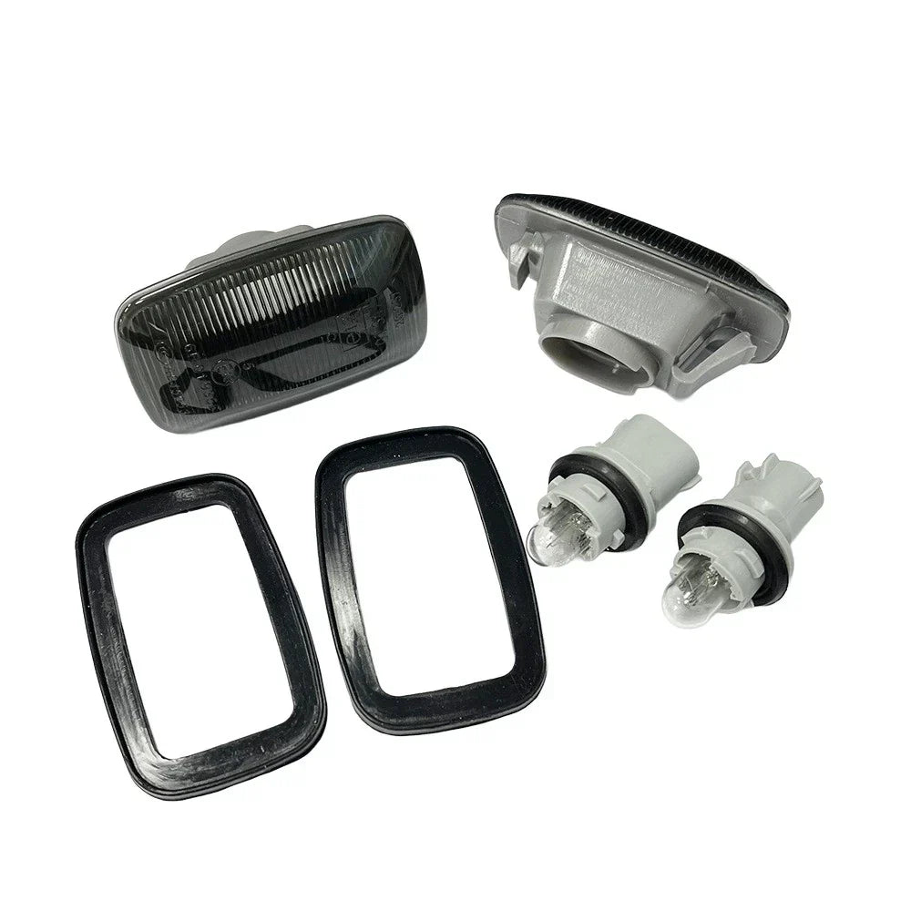 Smoke Front Side Marker Flasher Lights for Toyota Land Cruiser
