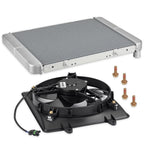 Aluminum Radiator & Cooling Fan for Polaris Sportsman 800 (2005–2012)