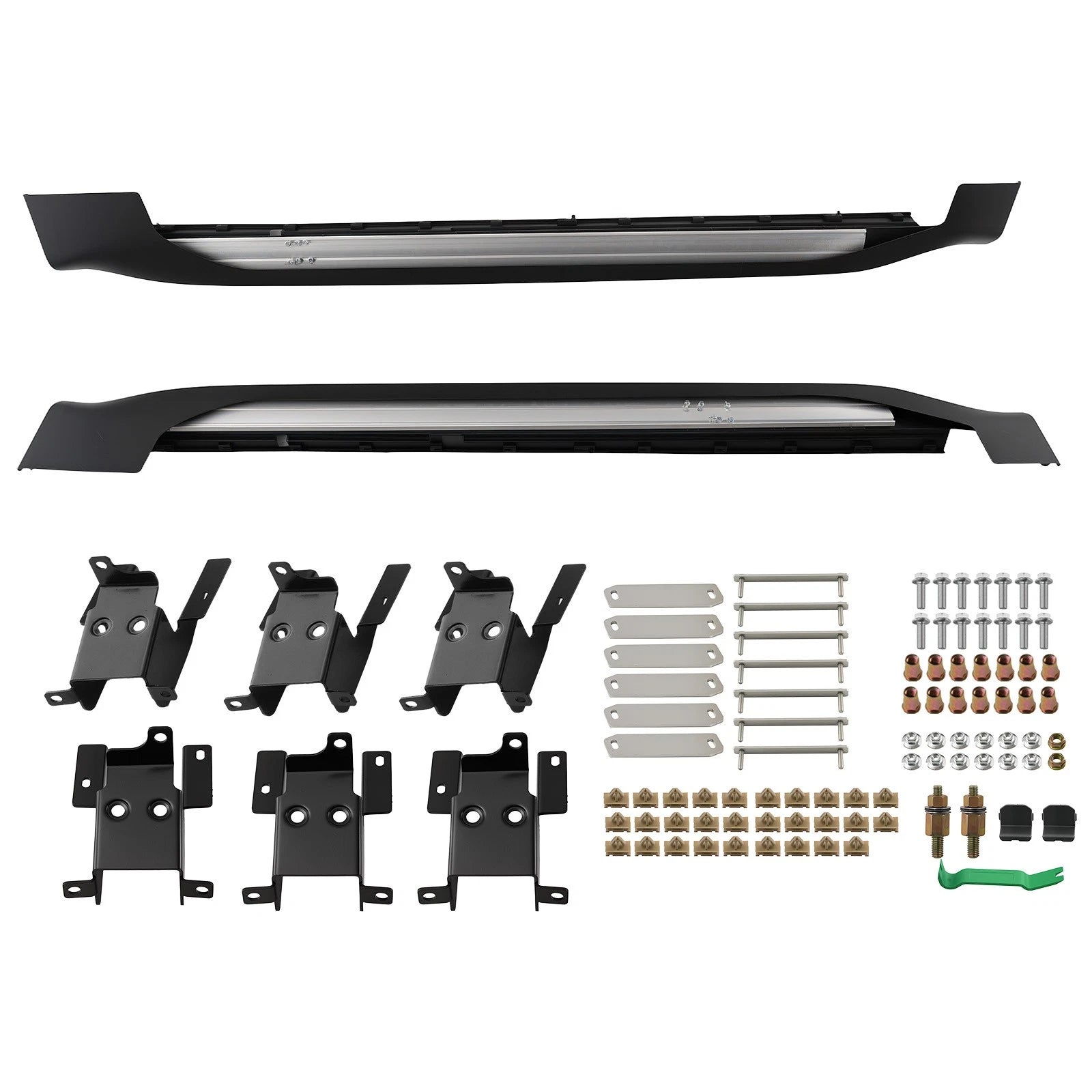 Running Board Side Steps for Jeep Grand Cherokee L (2021–2025) Anti-Slip Black