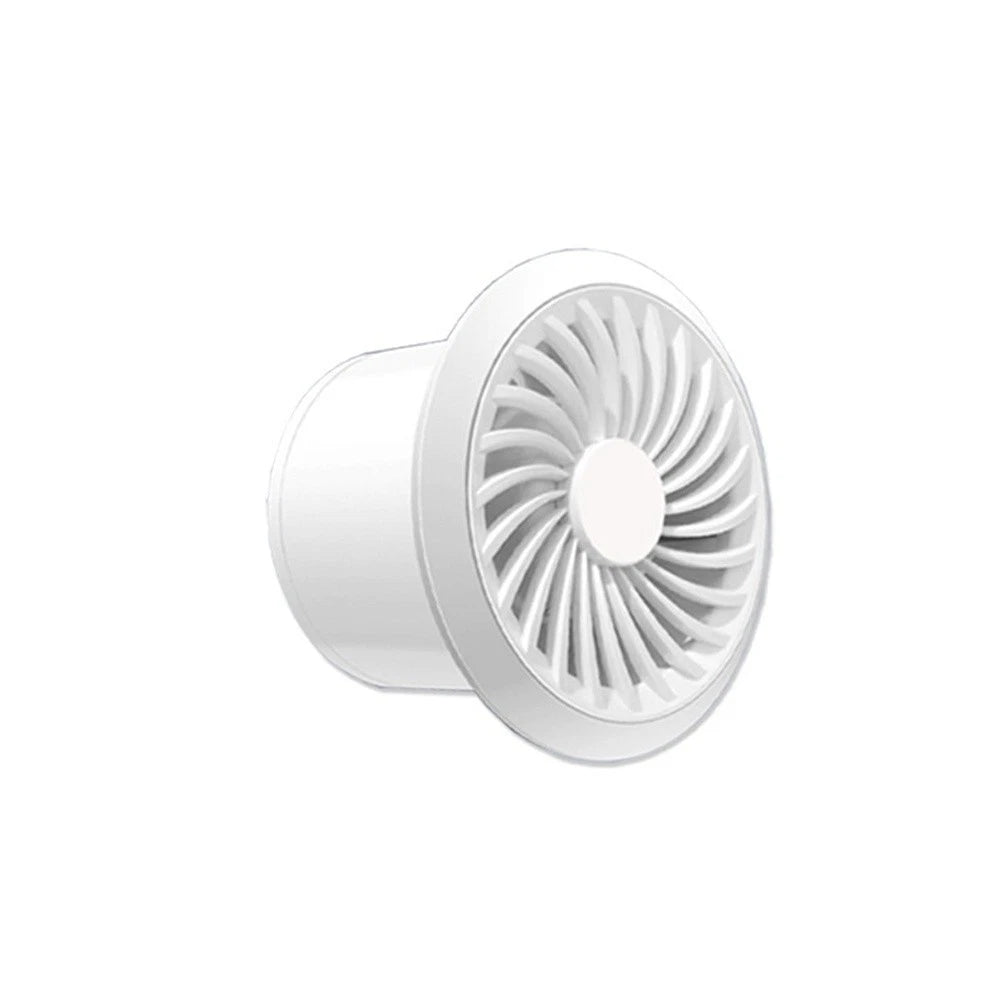 Brushless 12V Solar Exhaust Fan for Bathroom Kitchen Window (No Electricity)