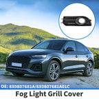 1pc Fog Light Grill for Audi A1 (2010–2015) No. 8X0807681A ABS