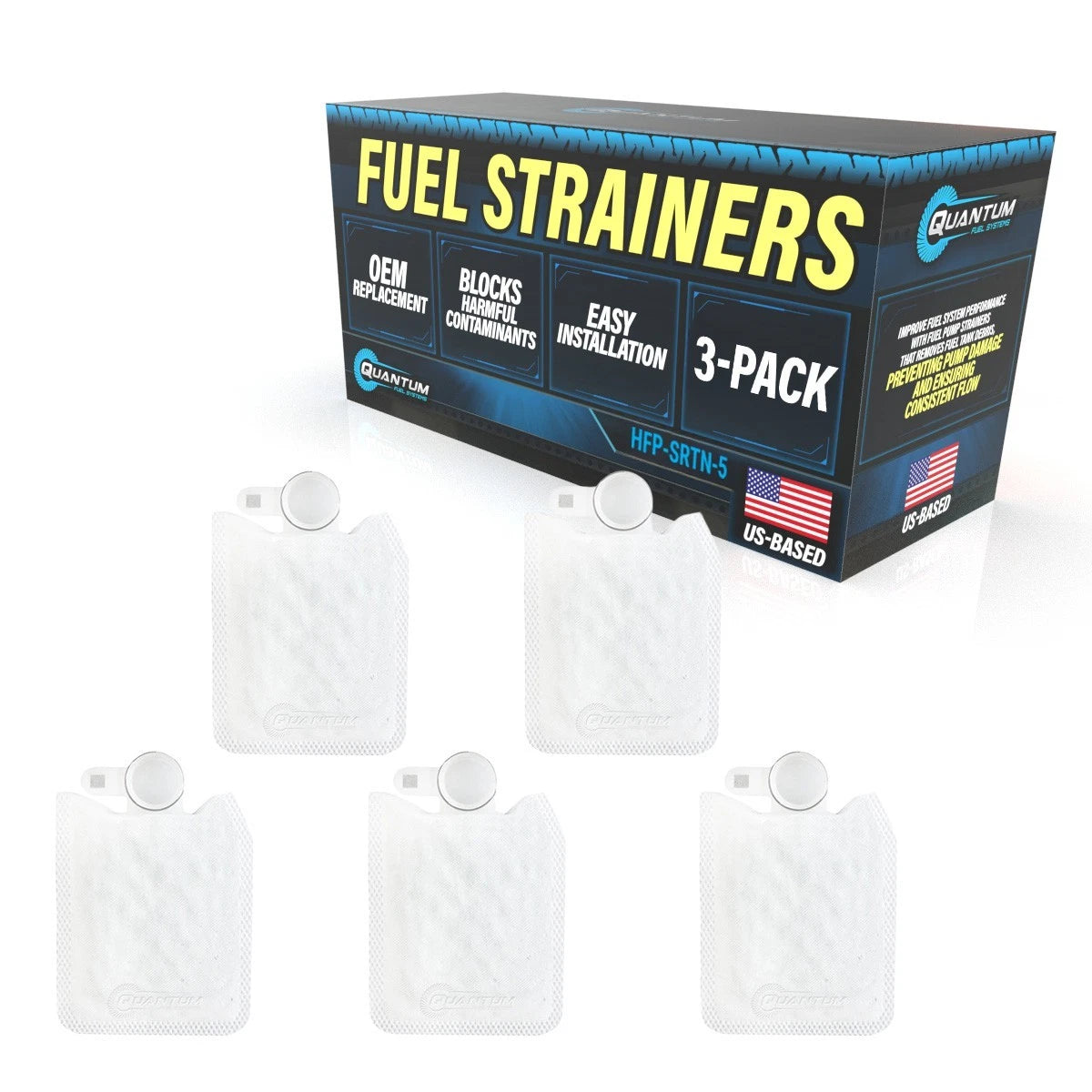 Set of 5 Fuel Pump Filter Strainers for Walbro F10000302 F10000128