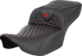 SADDLEMEN Roadsofa Extended Reach Seat for Motorcycle (without Backrest)