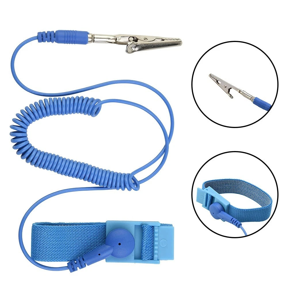 Anti-Static Wrist Strap for Computer Motherboard (Universal)