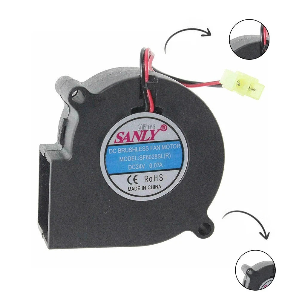 DC 24V Electric Fire Motor for SF6028SL(R) (Optimyst Danville)