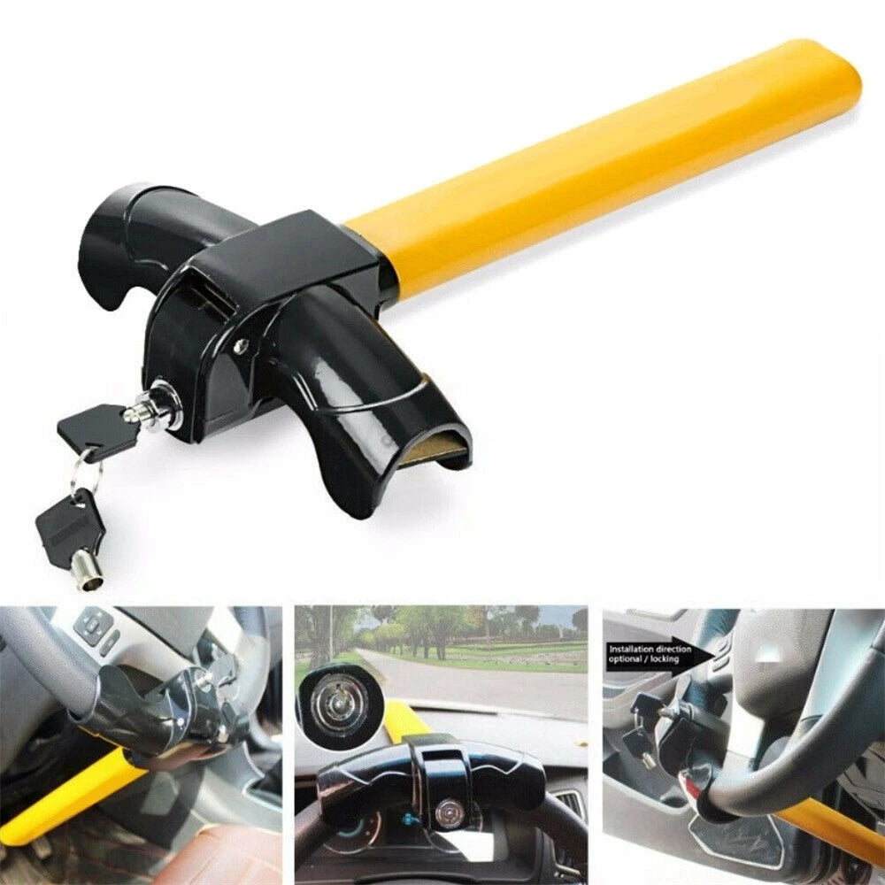 Heavy Duty Steering Wheel Lock for Universal Fit Van Car
