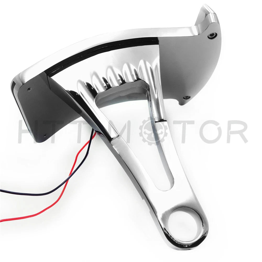 License Plate Bracket LED Tail Light for Suzuki Kawasaki Yamaha Honda Harley