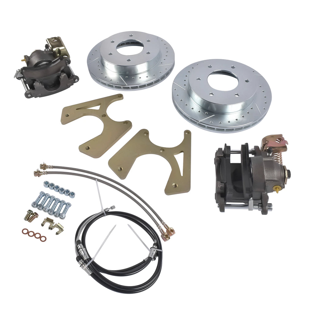 Rear Disc Brake Conversion Kit 6 Lug for Chevy C10 GMC C15 K1500 (1961–1991)