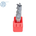 3/8" 4 Flute Carbide End Mill for TiALN Coated (1" LOC, .020 Radius)