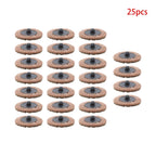 Set of 25 Surface Conditioning Quick Change Discs 2" Tan Coarse