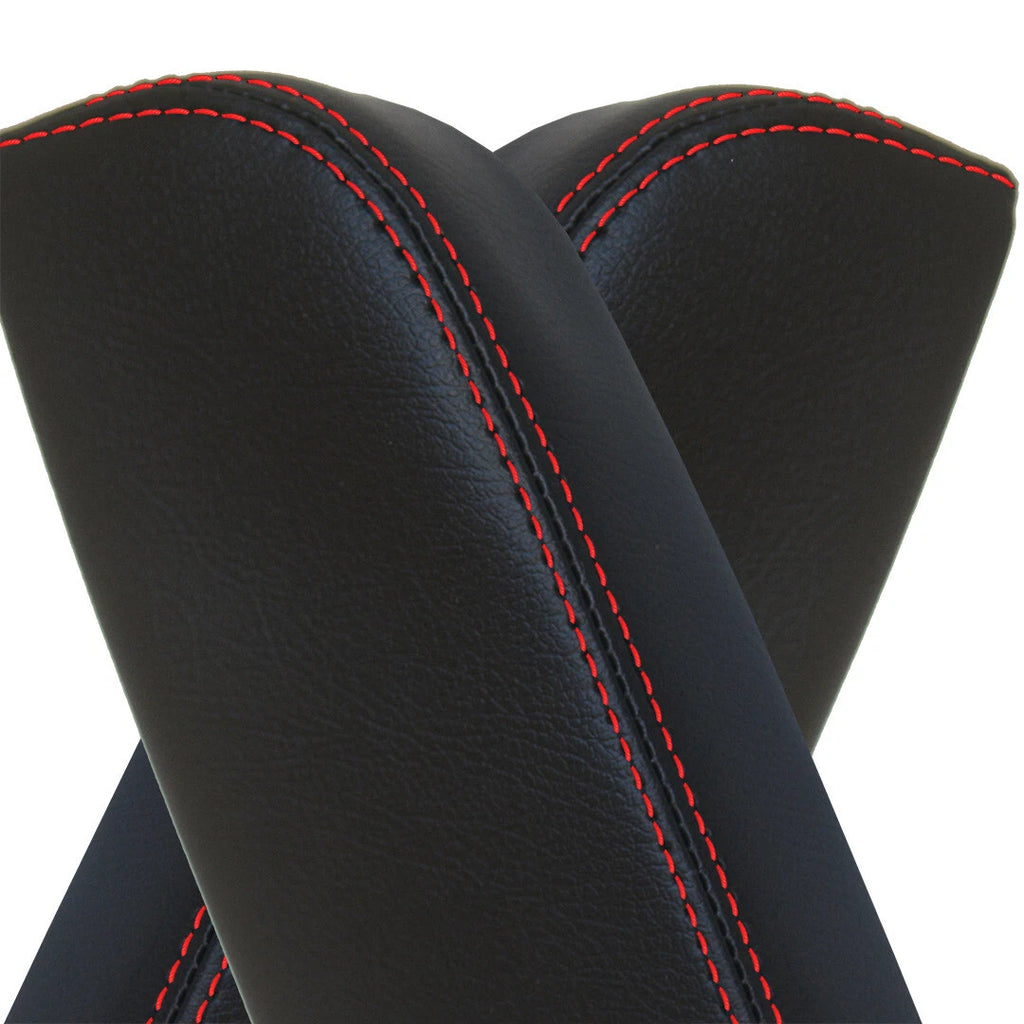 Door Panel Armrest for Honda Ridgeline (2006–2014) Red Stitch Leather Synthetic