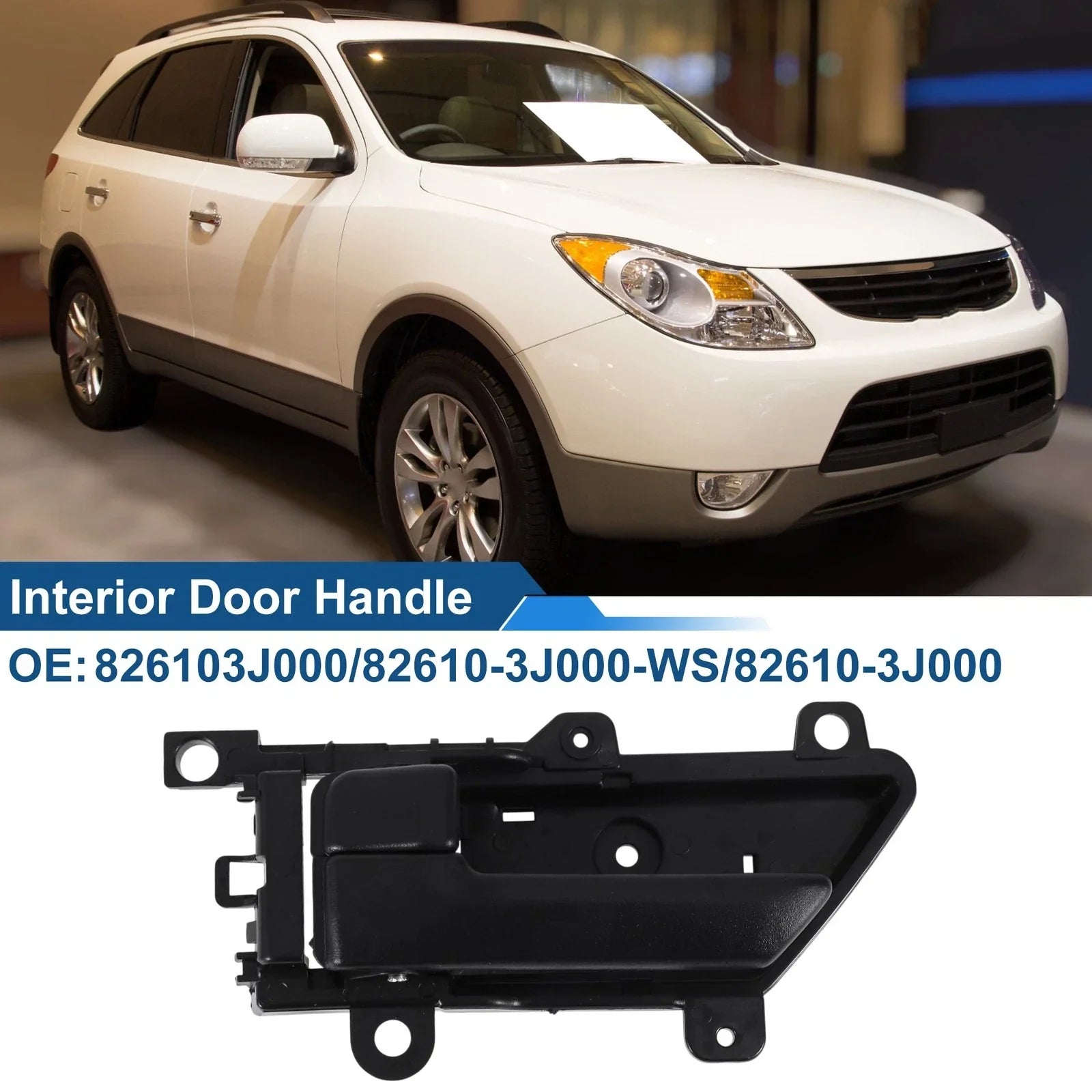 Front Passenger Side Interior Door Handle for Hyundai Veracruz (2007-2012)