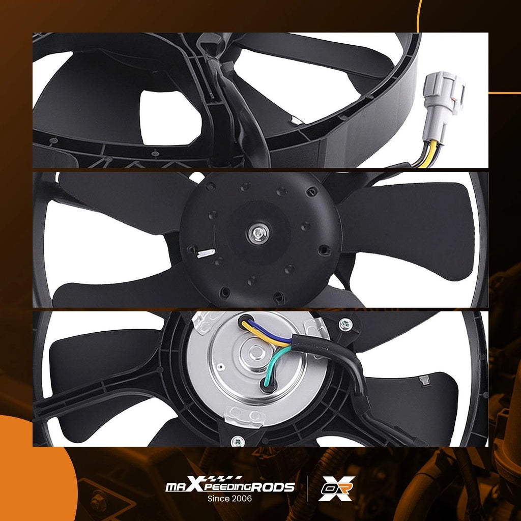 Radiator Fan Condenser for Nissan Frontier Pathfinder Xterra (2005–2007)