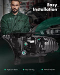 LED Headlight Assembly for Dodge Durango (2021–2024) Right Passenger Side