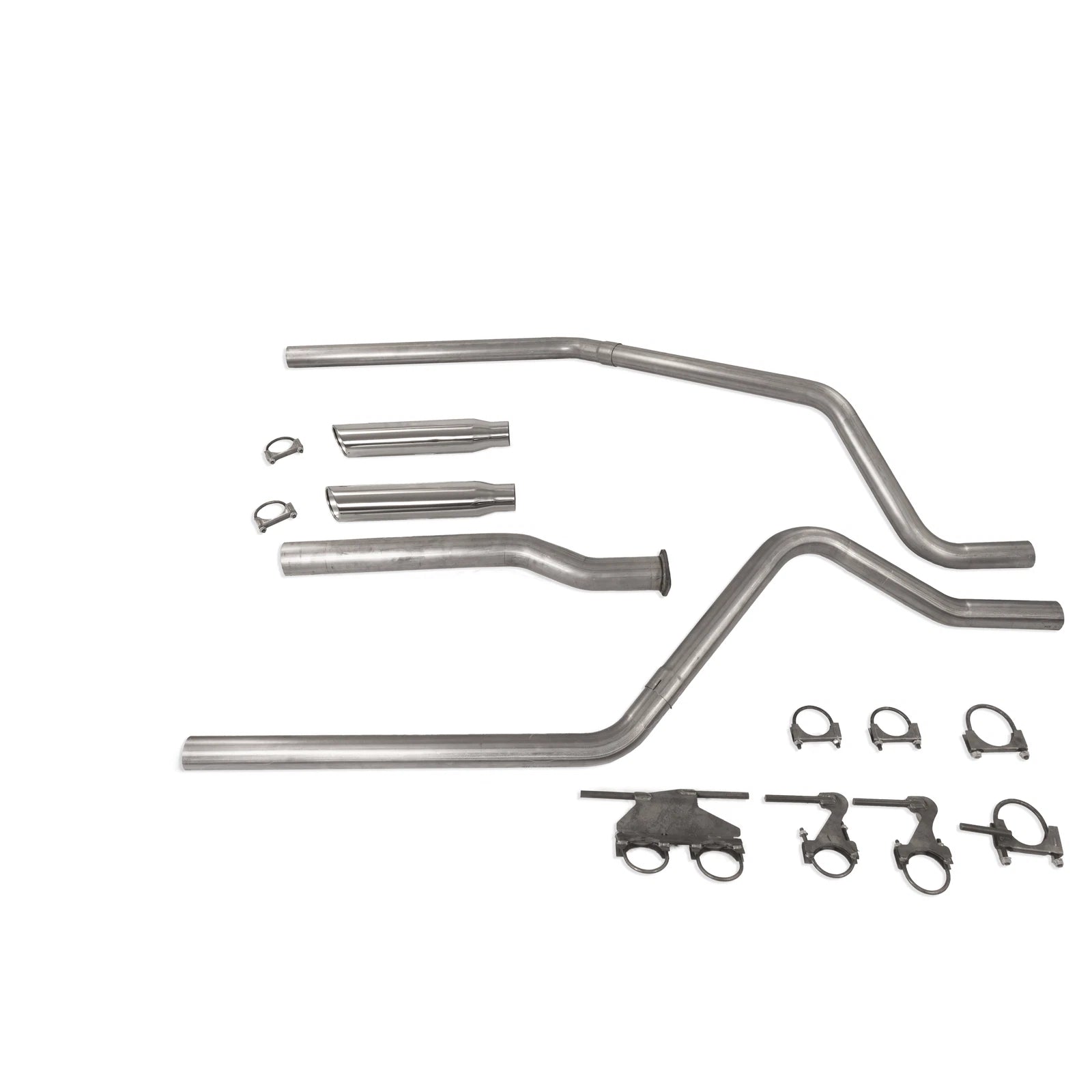 2.5" Dual Exhaust Kit for Dodge Ram 1500 (2019–2025) Rolled Tip