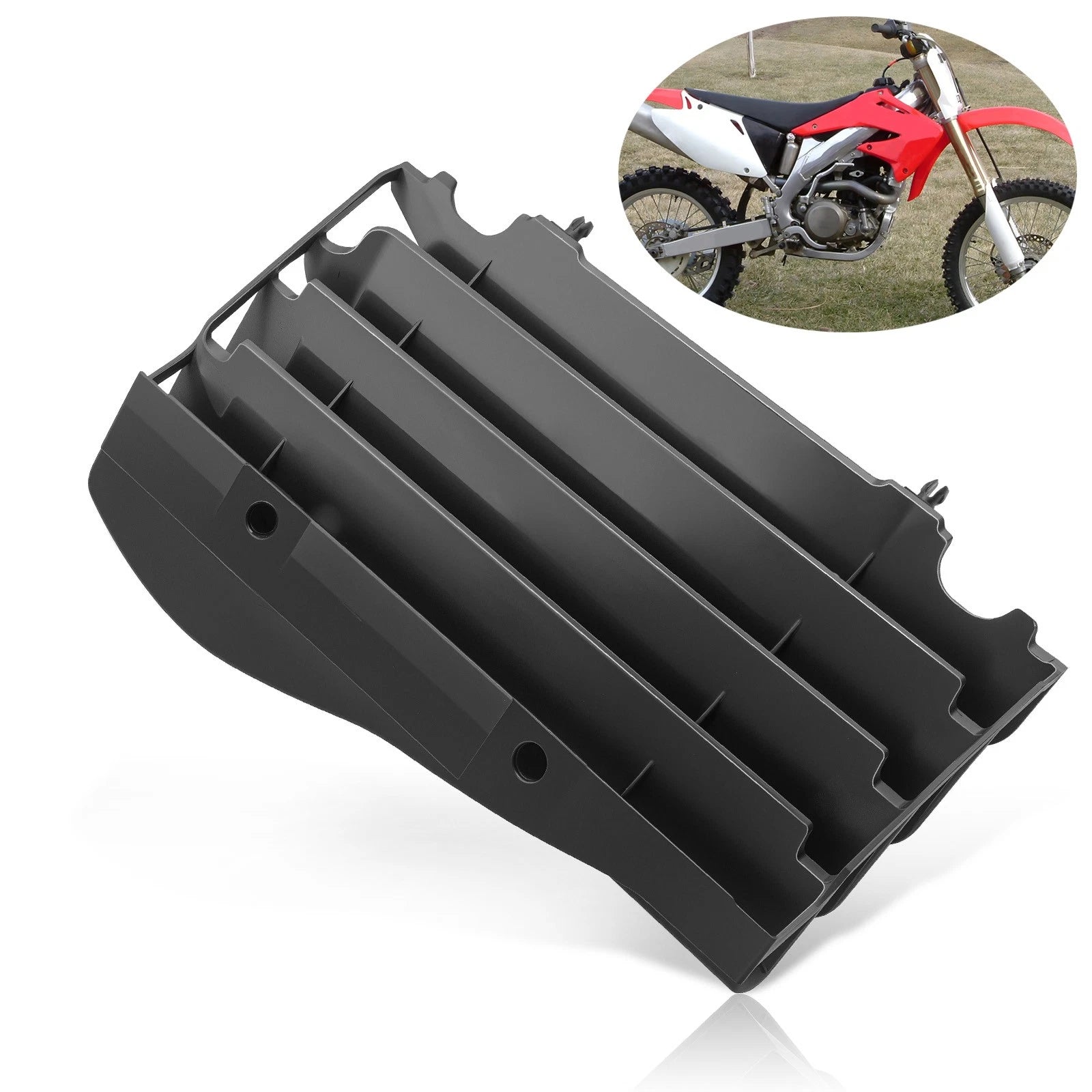 Left Radiator Grill Louver Guard 19034-MEN-A20 for Honda CRF450R (2006–2008)