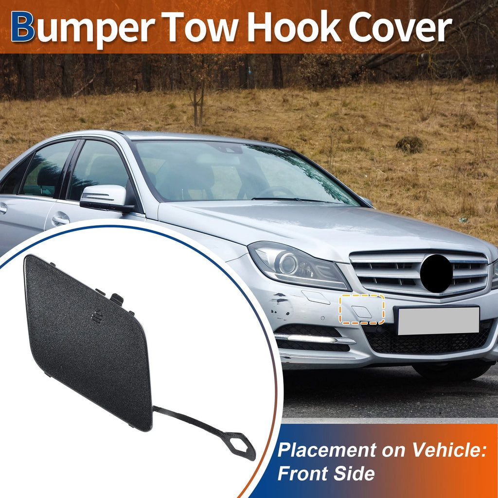 Tow Hook Cover for Mercedes-Benz A-Class (2013–2015) No.A2048850426 Tenorite Grey