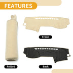 Dashboard Cover for Toyota Land Cruiser Prado 120 (2003–2009) Beige