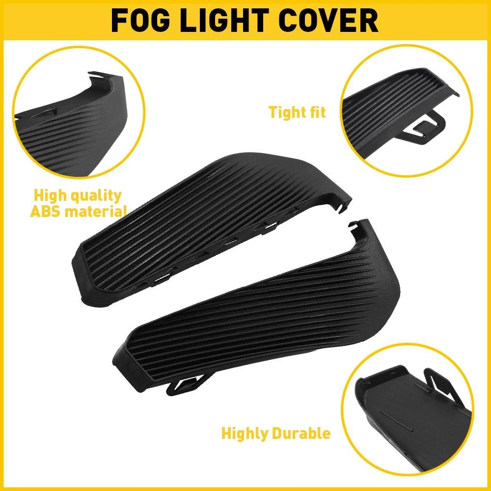 Set of 2 Front LH & RH Fog Light Cover Trim for Chevrolet Malibu (2016–2018) GM1038230