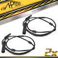 2X Rear ABS Wheel Speed Sensors for BMW 340i 328i 428i M240i (2016–2018)