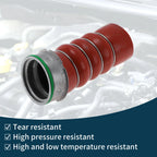 Radiator Hose for BMW 5 Series E60 (2005–2009) No. 11617823961, Red